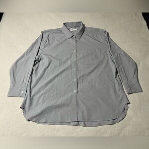 Ministry Of‎ Supply Mens 3XL Shirt Gray Long Sleeve Button Down XXXL